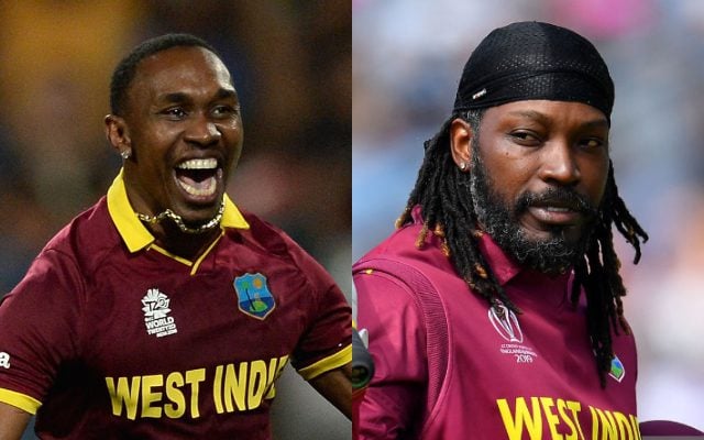 Chris Gayle Dwayne Bravo