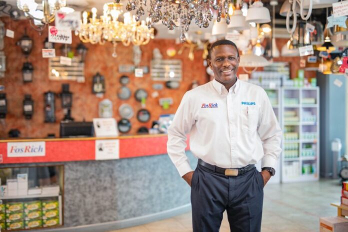 Cecil Foster, managing director of Jamaican electrical supplies company FosRich.