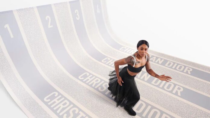 Elaine Thompson-Herah Dior