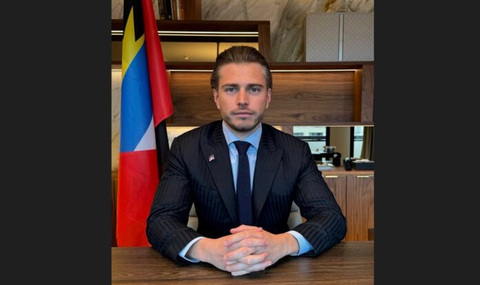 His Excellency Boris Latour, Ambassador Extraordinary and Plenipotentiary to France.