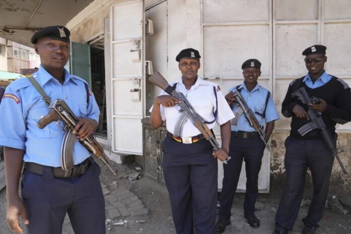 Kenyan police Haiti