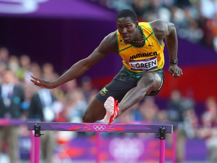 Jamaican athlete Leford Green