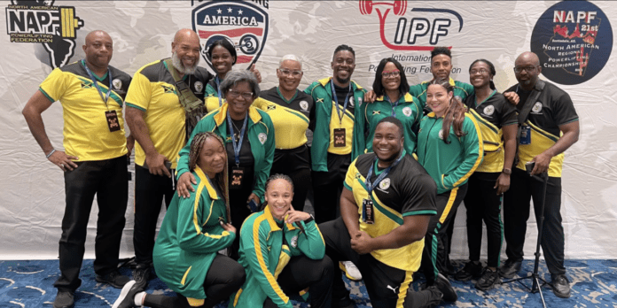Jamaica Spartans dominate with 15 medals at North American Powerlifting Championships