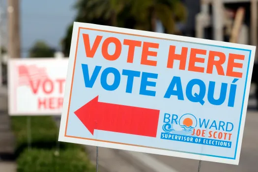 Final call for voter registration for elections in Broward and Palm Beach counties