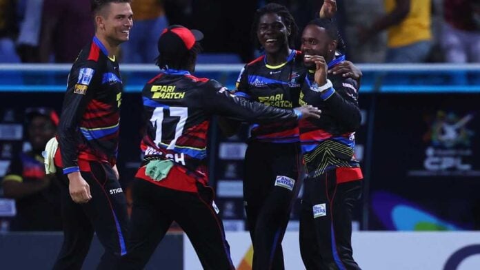 Falcons seal dramatic last-over win against Patriots in CPL thriller