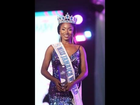 Tahje Bennett wins Miss Jamaica World title on second attempt