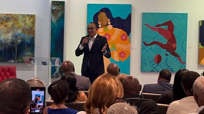 Jamaica's Minister of Health Christopher Tufton