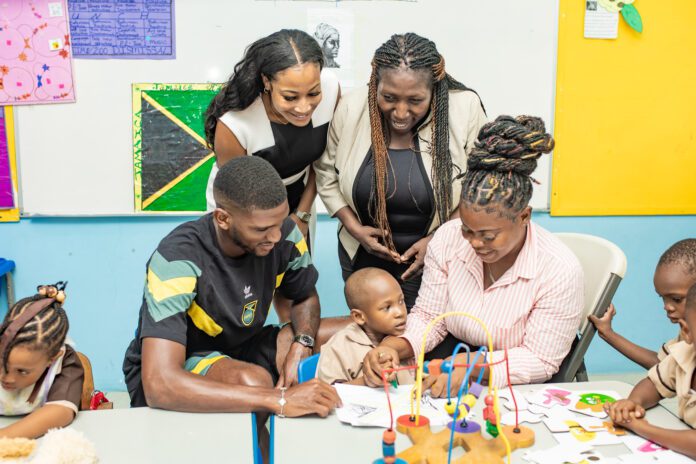 Damion Lowe and PrintWare Group donate Educational Tools to Rockfort Special Needs School