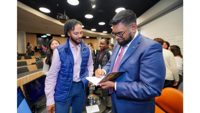 Guyana President Dr. Irfaan Ali launches new publication on Caribbean food security