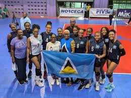 Saint Lucia dominates Bermuda to defend ECVA volleyball title
