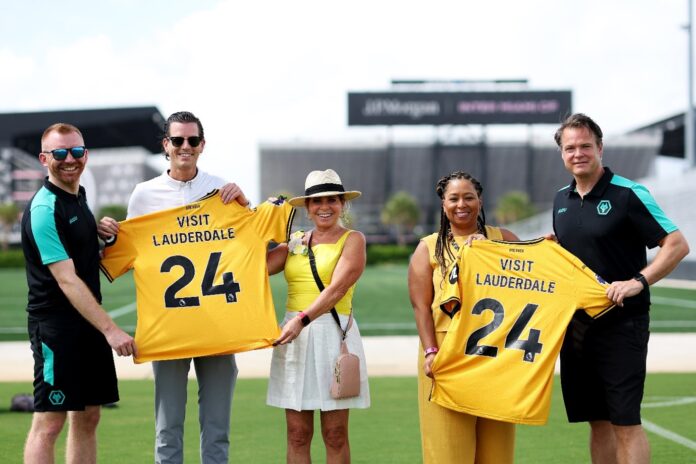 Visit Lauderdale partners with Premier League’s Wolves to boost global appeal