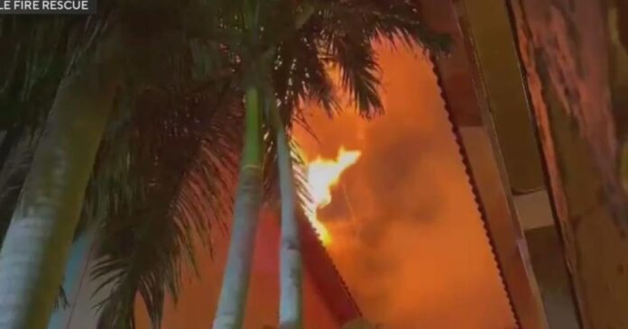 Residents forced to evacuate as fire breaks out Fort Lauderdale Condominiums