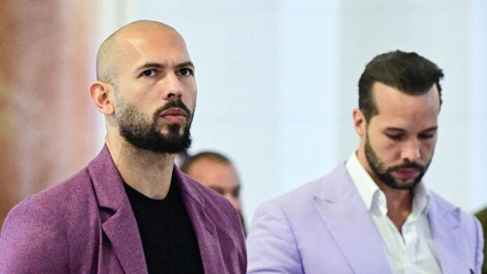 Influencer Andrew and Tristan Tate Arrive in Fort Lauderdale after Romania Lifts Travel Restrictions
