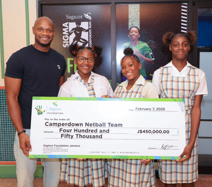 Asafa Powell’s generosity paves the way for Camperdown netballers