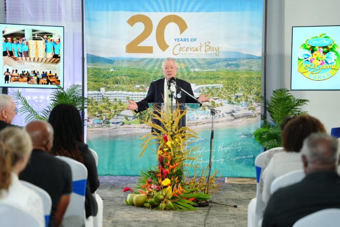 Mr. Gary ‘Butch” Hendrickson, Chairman, Coconut Bay Beach Resort & Spa and Serenity at Coconut Bay
