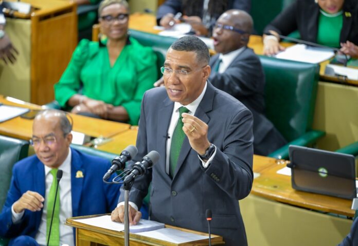 Jamaica pm Andrew Holness