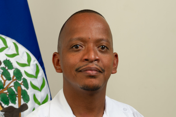 Belize Health Minister Kevin Bernard