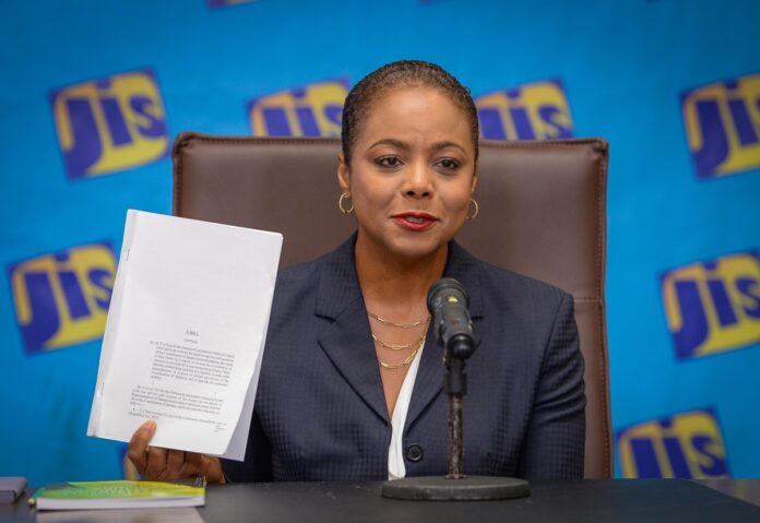 Minister of Legal and Constitutional Affairs, Hon. Marlene Malahoo Forte Jamaica republic