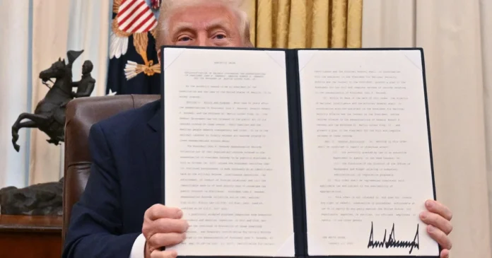 President Donald Trump orders release of JFK files
