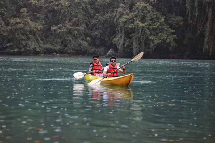 kayaking