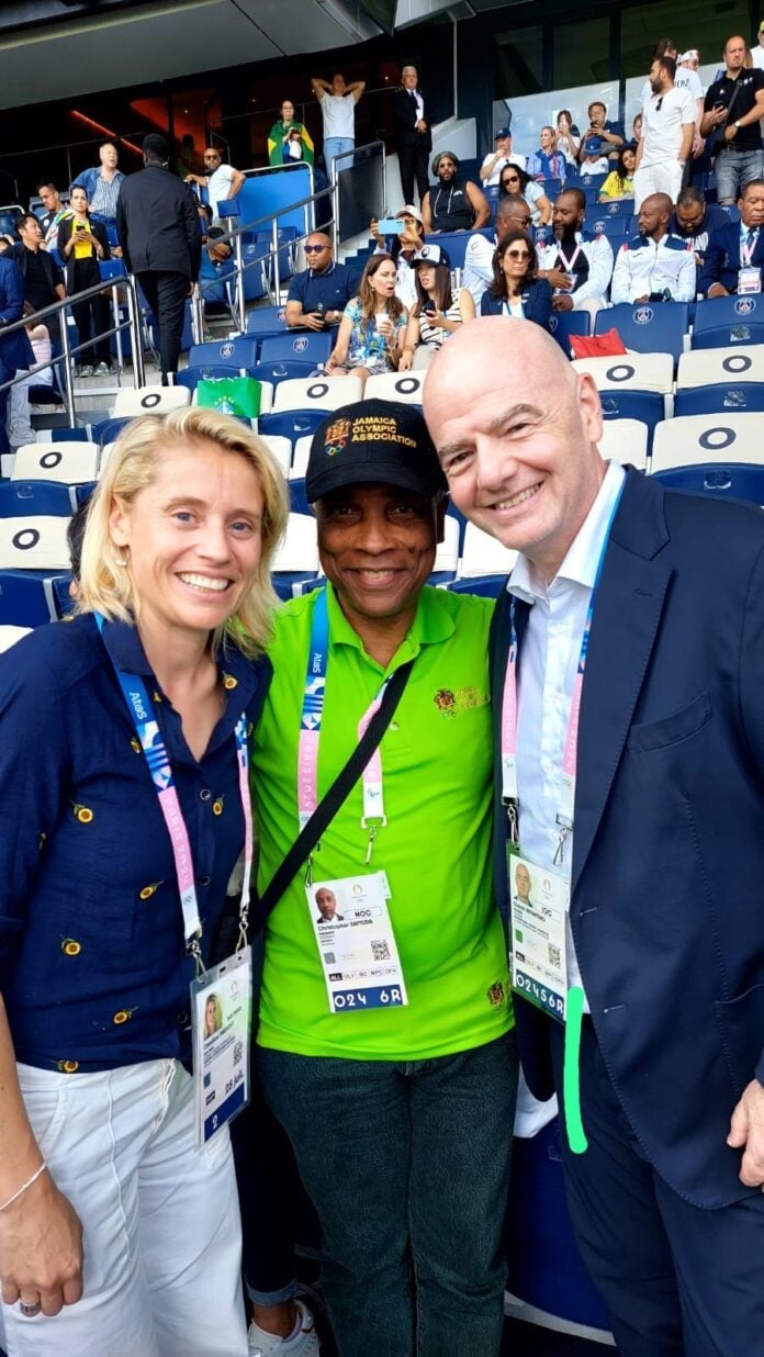 Chris Samuda and Infantino JOA