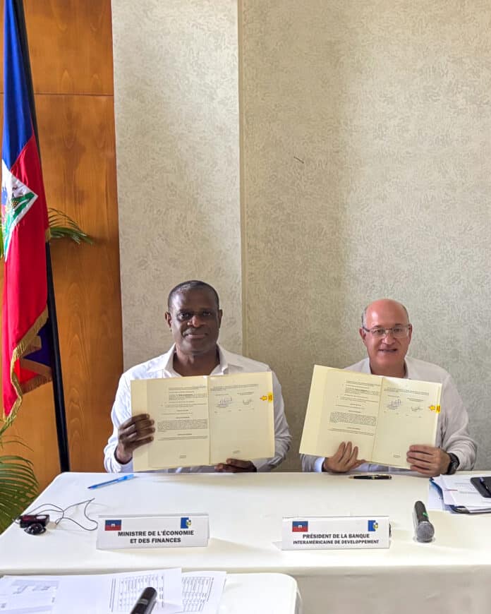 IDB President visits Haiti