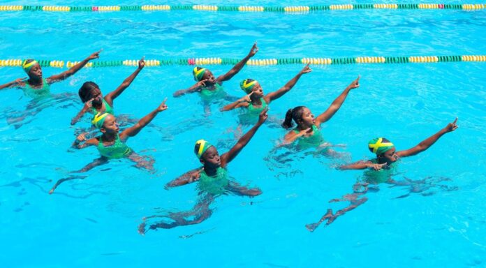 artistic swimmers
