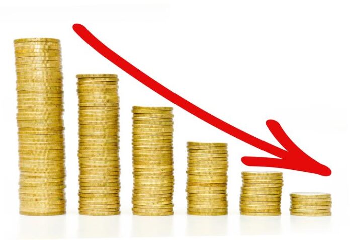 Tax revenues fall