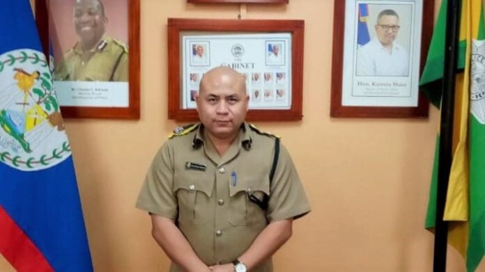 Belize Commissioner of Police, Dr. Richard Rosado