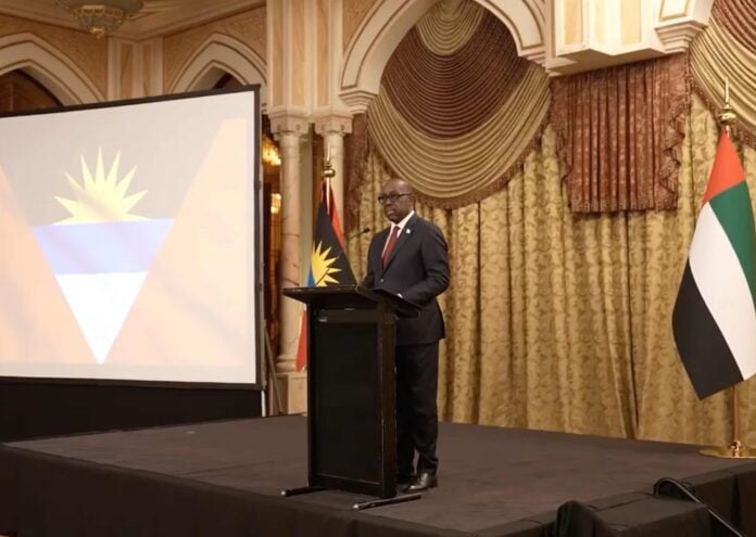 Antigua and Barbuda’s Minister of Foreign Affairs, E.P. Chet Greene