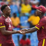West Indies’ Forde equals fastest ODI fifty before rain halts Ireland game