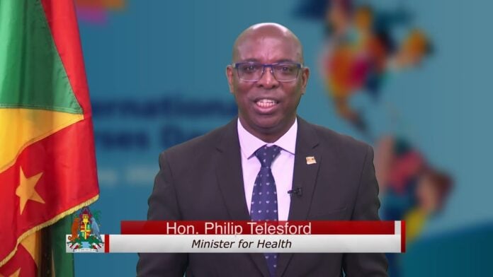 Grenada Health Minister Philip Telesford