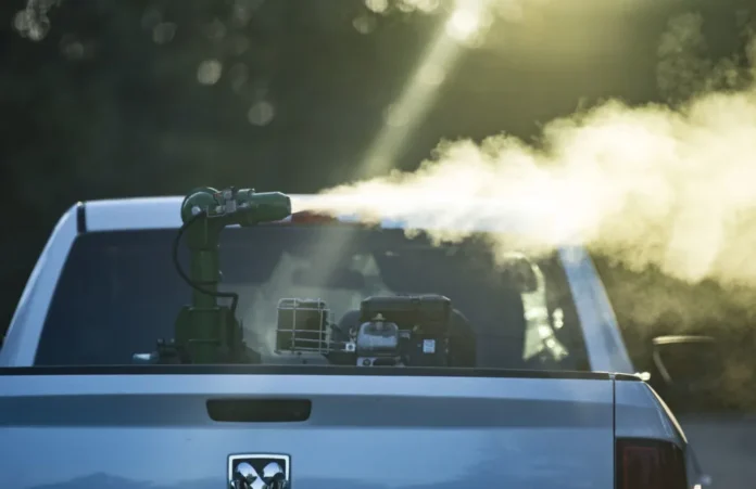mosquito spraying