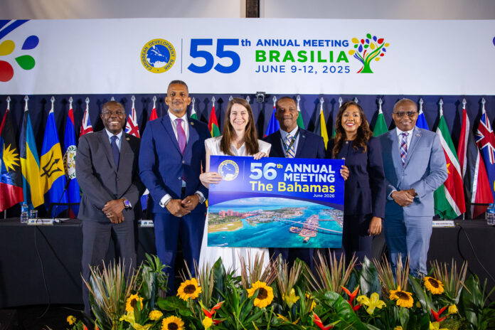 The Bahamas has officially taken over as Chair of the Caribbean Development Bank’s (CDB) Board of Governors