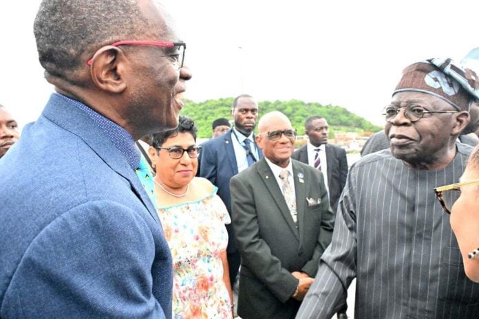 Nigerian President makes historic state visit to Saint Lucia