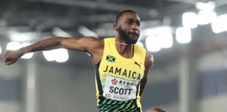 Jordan Scott hits career high in Puerto Rico while Blake electrifies Kingston track scene Jamaica's Jordan Scott