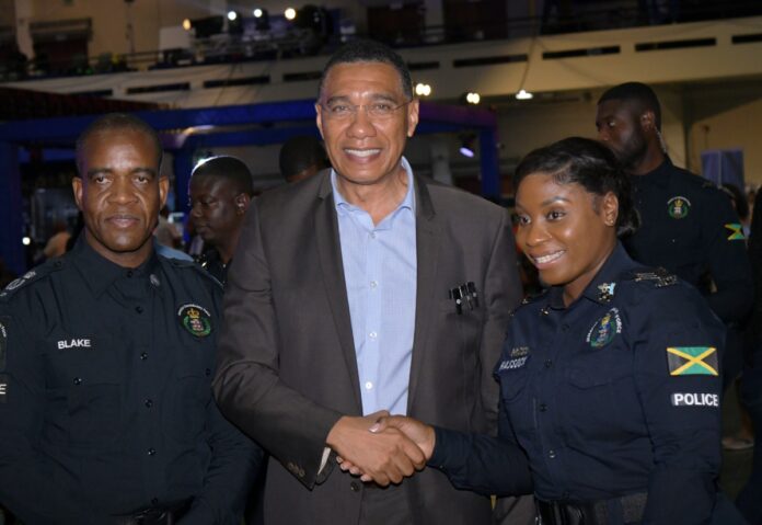 Prime Minister Holness hails JCF