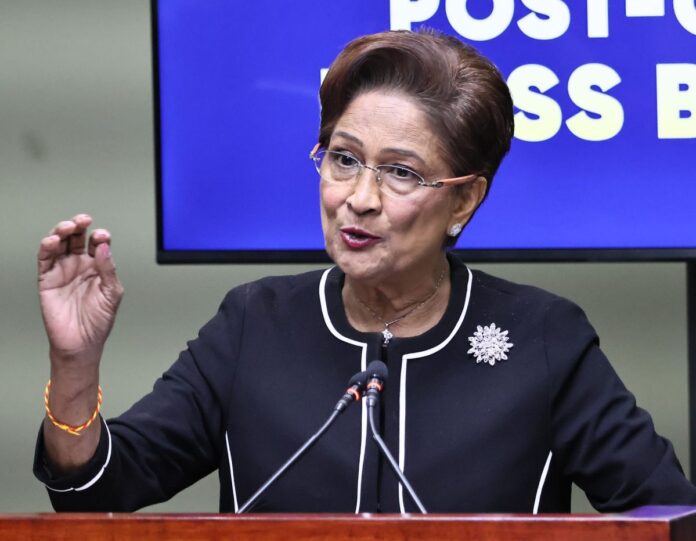 Trinidad Prime Minister Kamla Persad-Bissessar