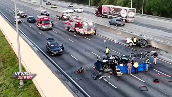 Fatal multi-vehicle crash shuts down Northbound Turnpike near Pompano Beach