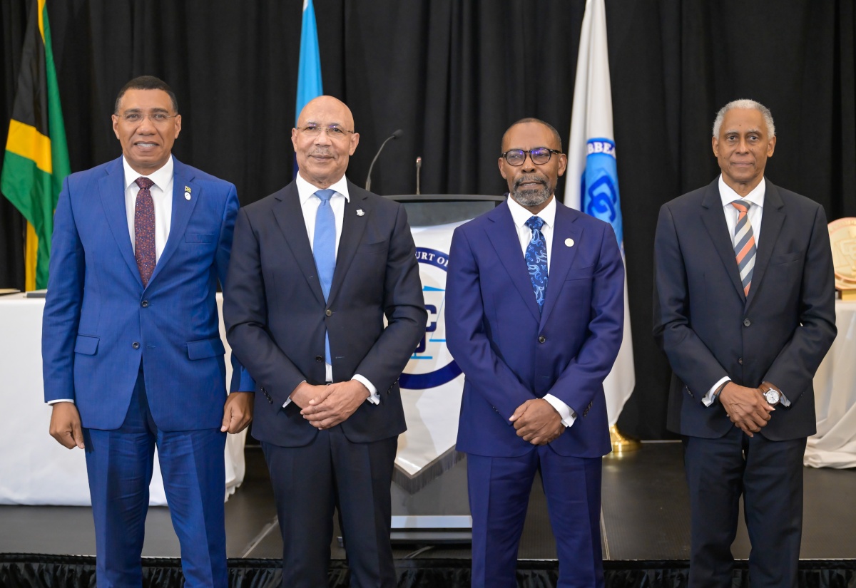 PM Holness hails appointment of Justice Winston Anderson as new CCJ President