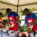 CB Foods heats up DBJ wellness fair with mini pan competition