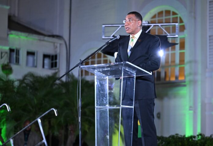 Jamaica Prime Minister Andrew Holness