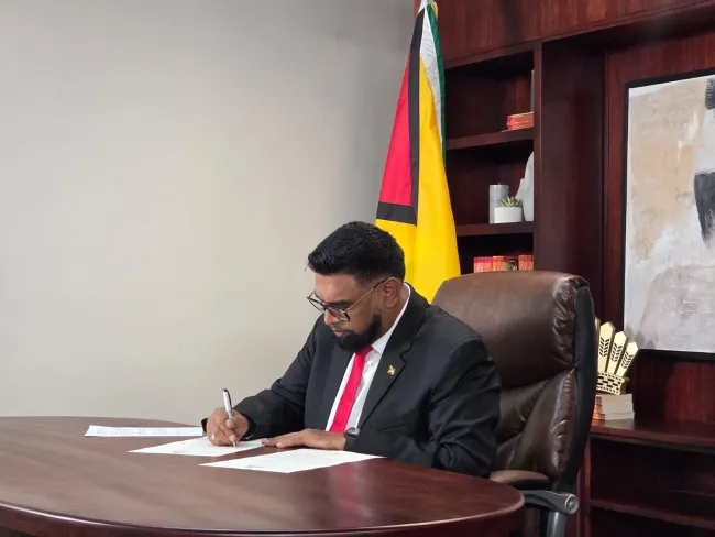 Guyana President Ali dissolves Parliament ahead of Sept. 1 elections