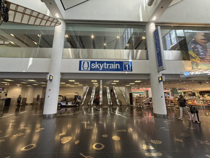 Skytrain at Miami International Airport