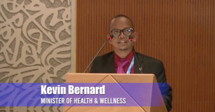 Kevin Bernard, Belize Minister of Health and Wellness Kevin Bernard, Belize Minister of Health and Wellness