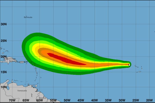 Tropical Storm Erin forms in Atlantic, expected to approach Leeward Islands by weekend