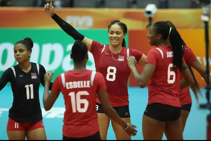 Trinidad and Tobago’s women’s volleyballers