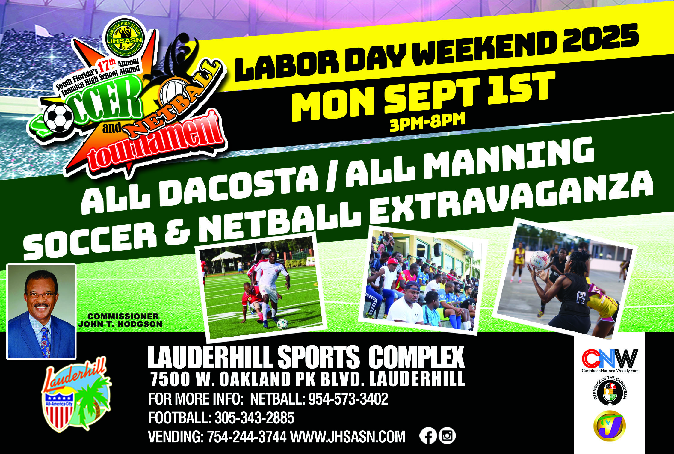 Celebrate Caribbean culture this Labor Day at Lauderhill Sports Park