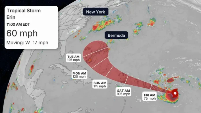 Tropical Storm Erin