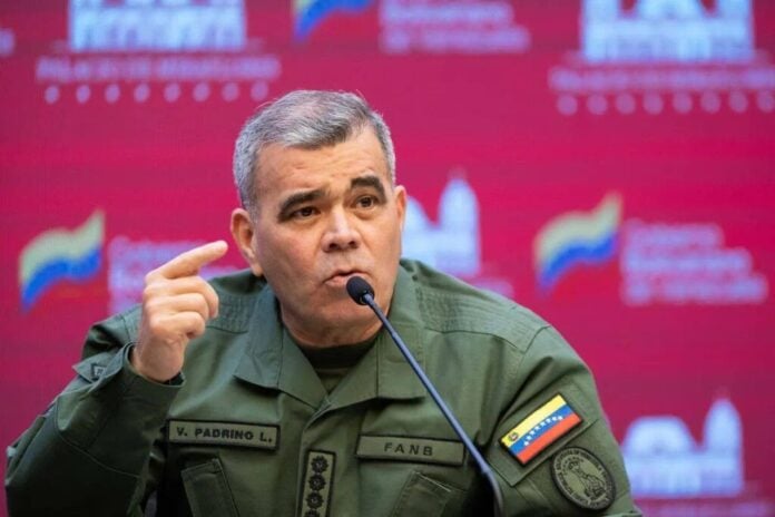 Venezuela Defense Minister Vladimir Padrino López